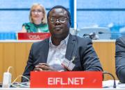 Desmond Oriakhogba at the 42nd meeting of WIPO's Standing Committee on Copyright and Related Rights