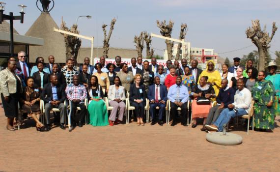 The participants from eight countries who joined the regional seminar in Lesotho on the Marrakesh Treaty on 12-13 September 2017. Photo credit: Lesotho National Commission for UNESCO. The participants from eight countries who joined the regional seminar in Lesotho on the Marrakesh Treaty on 12-13 September 2017. Photo credit: Lesotho National Commission for UNESCO.