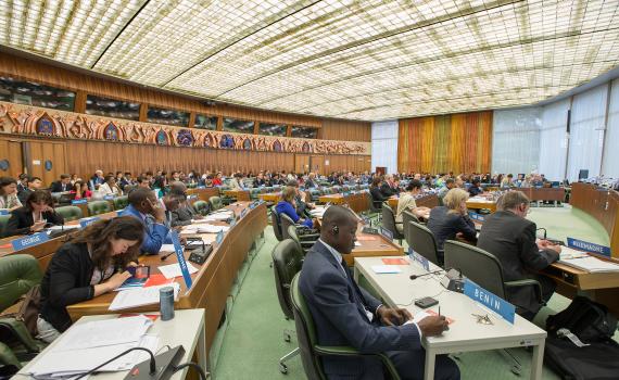 Standing Committee on Copyright and Related Rights in session at the World Intellectual Property Organization (WIPO). Standing Committee on Copyright and Related Rights in session at the World Intellectual Property Organization (WIPO).