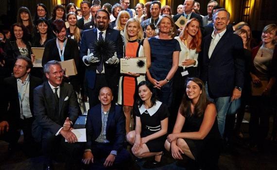 Group photo of all the winners of the ERSTE Foundation Award for Social Integration 2013. Group photo of all the winners of the ERSTE Foundation Award for Social Integration 2013.