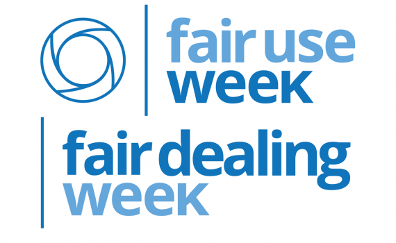 Fair Use / Fair Dealing Week logo Fair Use / Fair Dealing Week logo