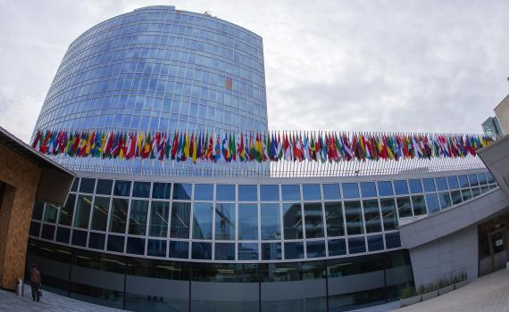 WIPO headquarters in Geneva. Credit: U.S. Mission Geneva/ Eric Bridiers, Link https://www.flickr.com/photos/us-mission/15339685942 WIPO headquarters in Geneva. Credit: U.S. Mission Geneva/ Eric Bridiers, Link https://www.flickr.com/photos/us-mission/15339685942